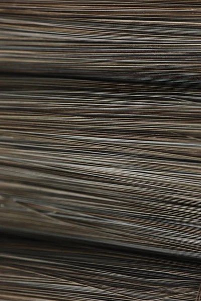 close up of a stack of paper