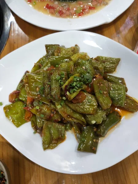 stock image close up view of delicious asian food