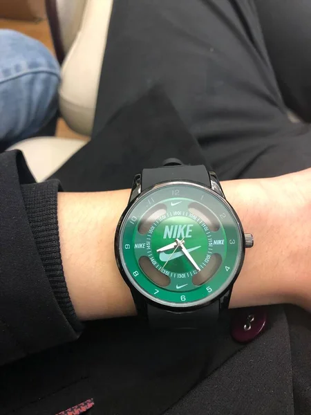 woman watch with smartwatch on the wrist watches