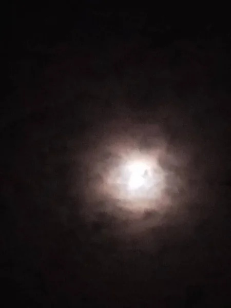 stock image night sky with clouds