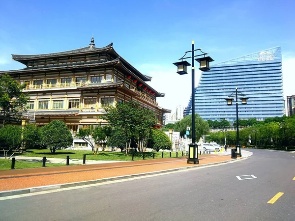 the forbidden city in the center of the palace of china