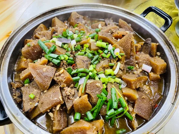 pork stew with meat and vegetables