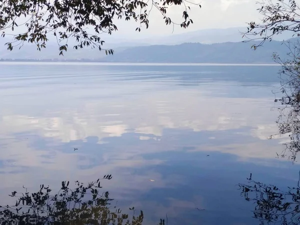 stock image beautiful view of the lake in the morning