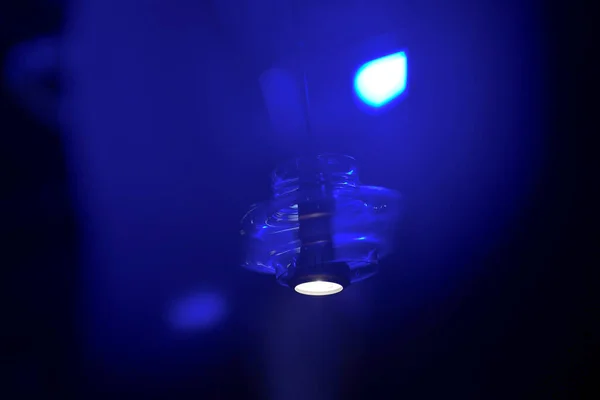 led lamp light bulb in the night