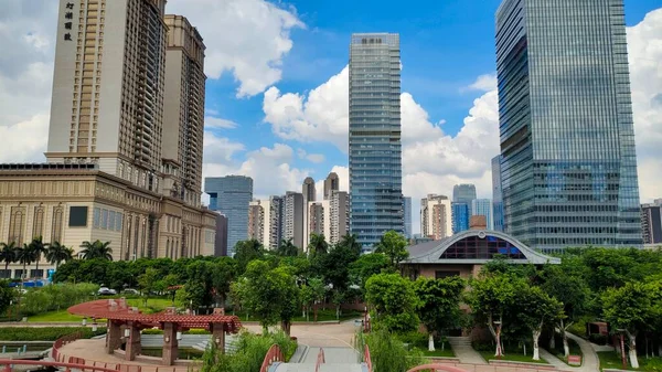 singapore, central america, view of the city skyline