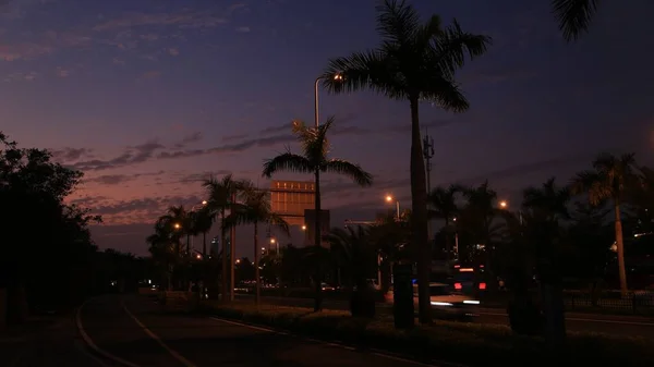 beautiful night view of the city