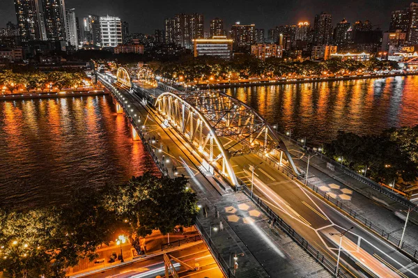 singapore, night view of the city