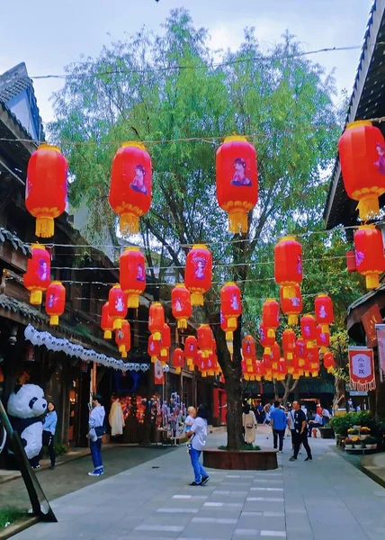 chinese new year\'s market, china