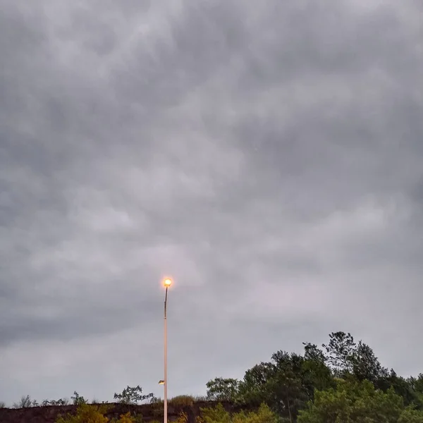 a view of a beautiful red storm clouds