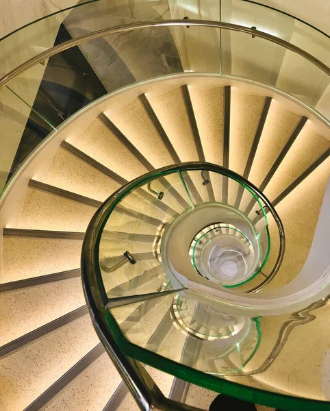 spiral staircase in the city of london