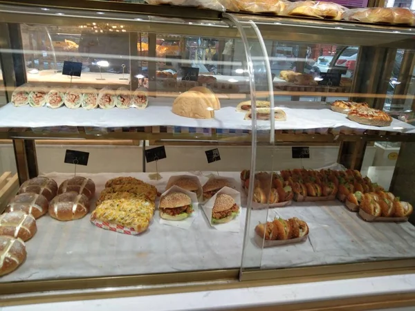 bakery shop, pastries, bread, cakes, food, pastry,