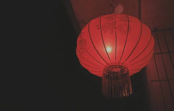 chinese lantern in the night