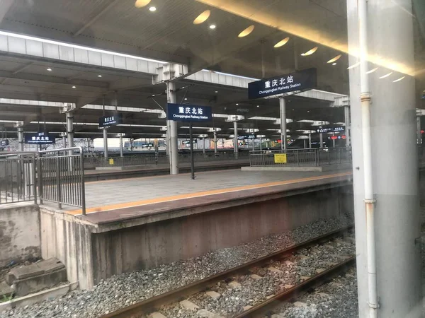 underground train station in the city