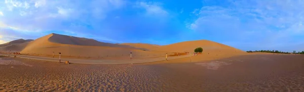 beautiful landscape of the desert in the sahara, morocco