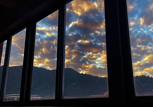 view of the window of the sun