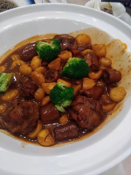 beef stew with meat and vegetables