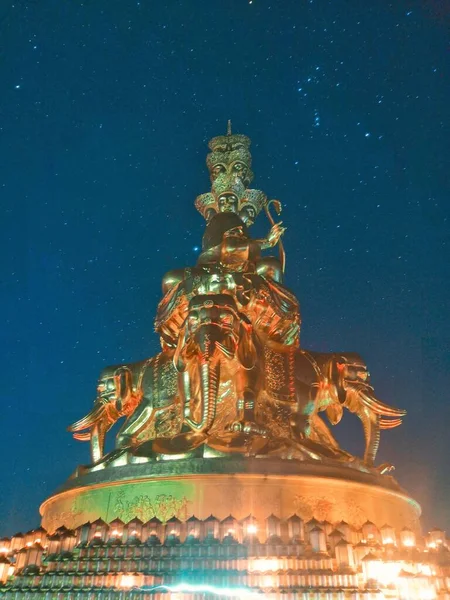 statue of the holy sepulchre in the night