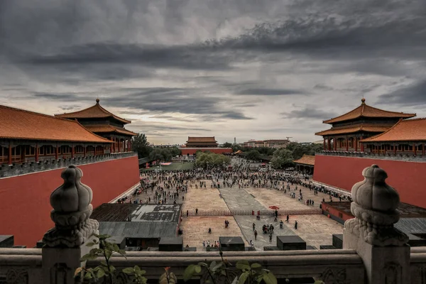 Den Förbjudna Staden Beijing Kina — Stockfoto