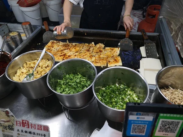 street food, market, cuisine, lunch, cooking, sale, eating, people, vegetables,