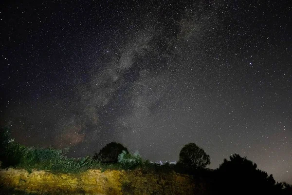 milky way, stars, star field, starry sky