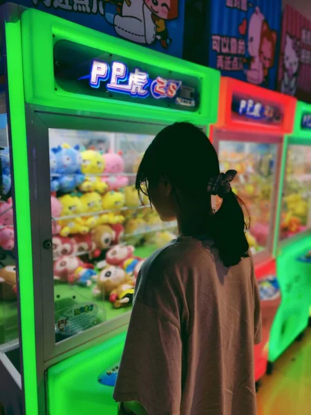 woman shopping in the store