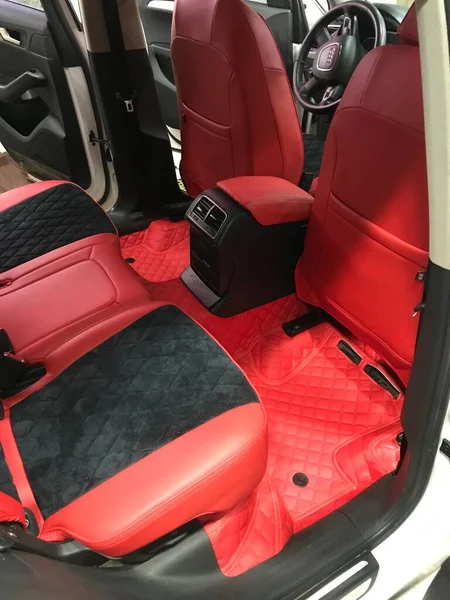 modern car seat on the floor
