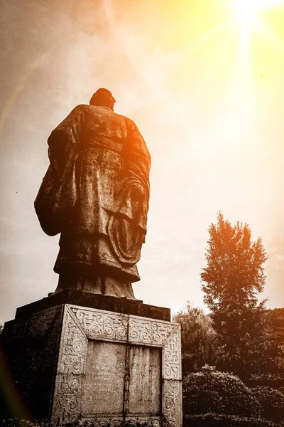 statue of a man in the city of the capital of the state of israel