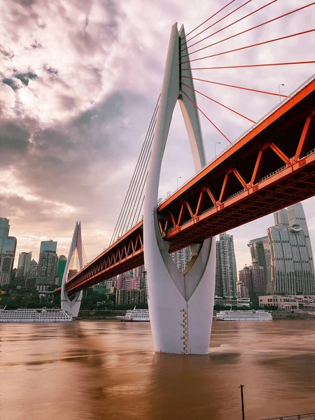 the bridge in the city of bangkok