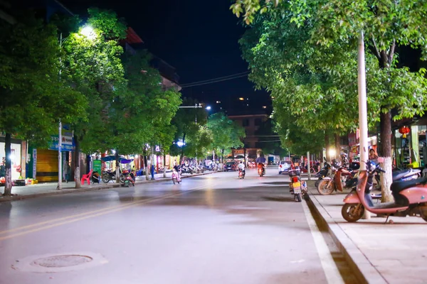 the street in the city of thailand