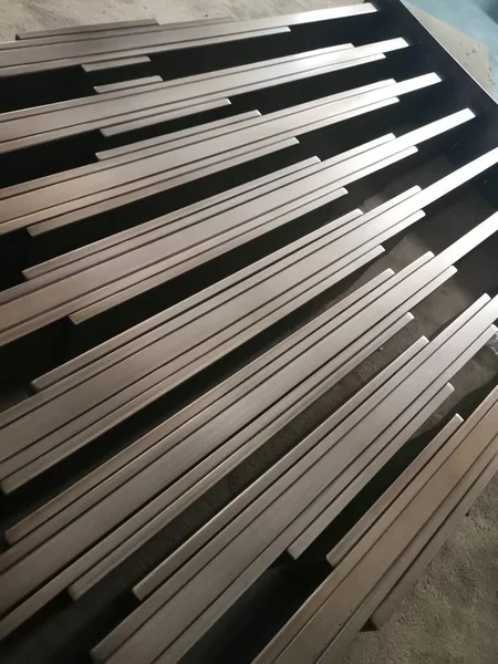 abstract background of metal bars