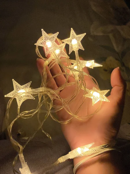 woman with a star in her hands