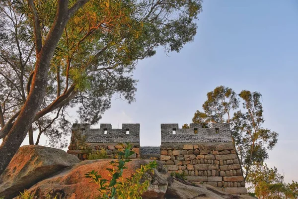 the ruins of the city of the most famous landmark of the state of israel