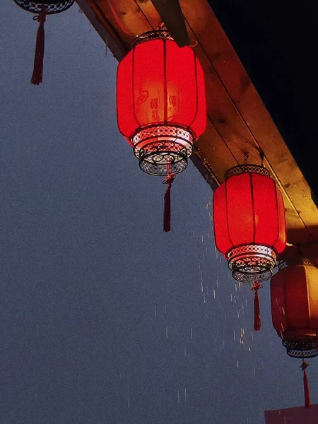 red lantern in the chinese style