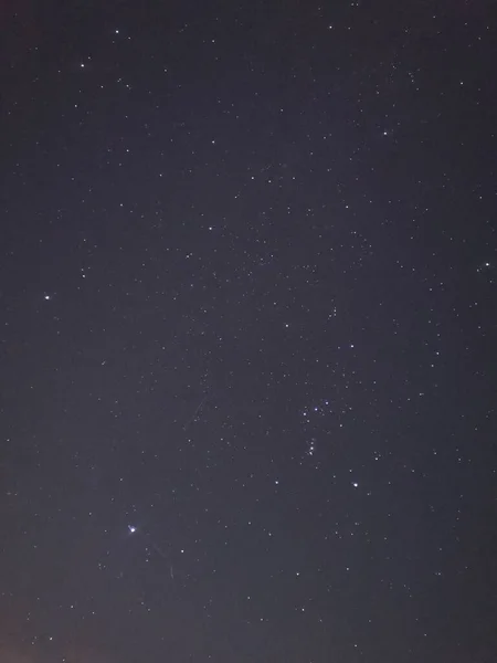 Cielo Nocturno Con Estrellas Espacio Para Texto — Foto de Stock
