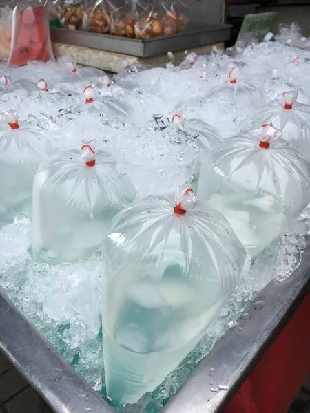 ice cubes in the market