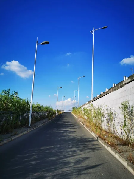 road in the city of the mediterranean sea in the north of israel