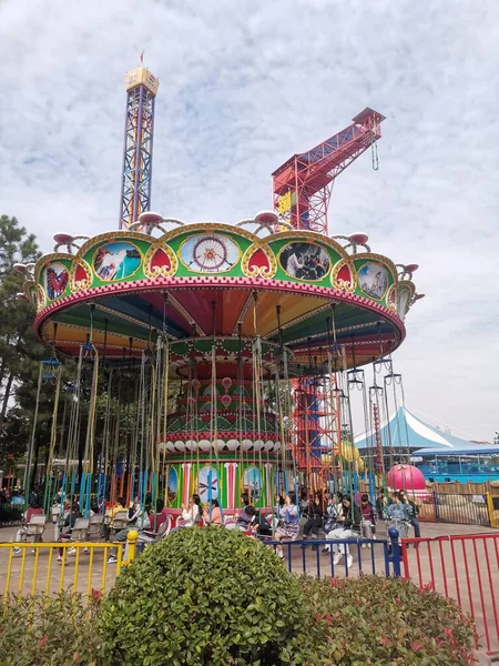 amusement park in the city of barcelona