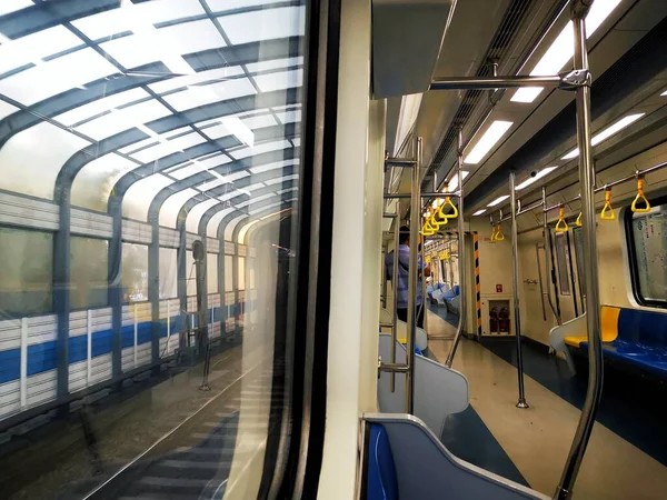 interior of the subway station