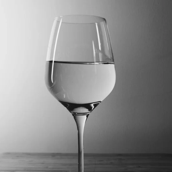 glass of wine on a white background