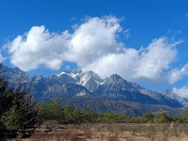 stock image beautiful landscape of the mountains