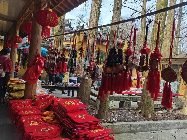 traditional thai clothes in the market