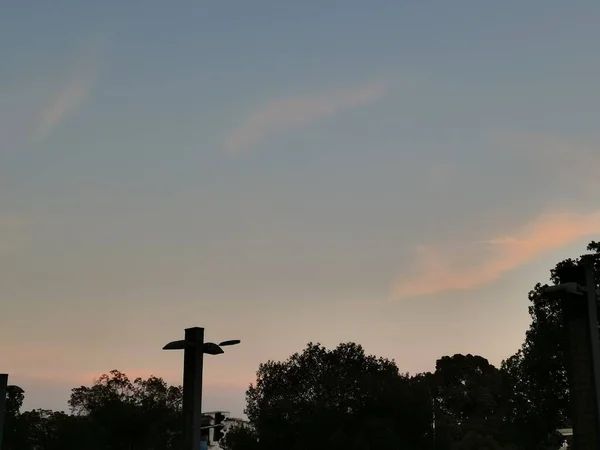 cross on the background of the sky
