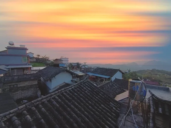 stock image beautiful view of the city of the old town