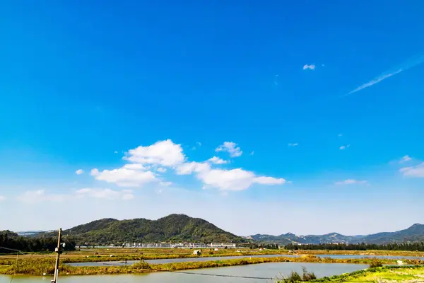 stock image beautiful landscape with a lake in the mountains