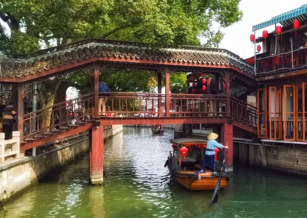 the old bridge in the city of hoi an vietnam