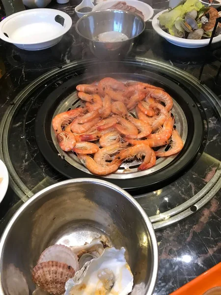 seafood, shrimp, squid, prawns, oysters, food, cooking, cuisine, dishes, soup,