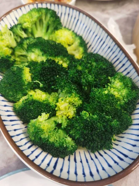 fresh broccoli in a bowl