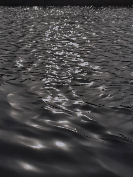 water ripples on the river