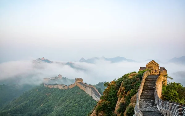 beautiful landscape of the great wall of china