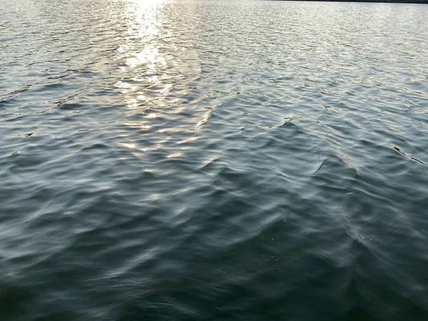 stock image water ripples on the river